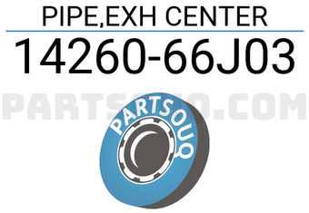 Suzuki 1426066J03 PIPE,EXH CENTER