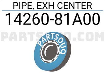 Suzuki 1426081A00 PIPE, EXH CENTER