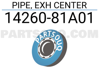 Suzuki 1426081A01 PIPE, EXH CENTER