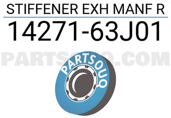 Suzuki 1427163J01 STIFFENER EXH MANF R