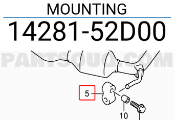 Suzuki 1428152D00 MOUNTING