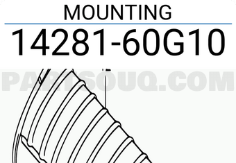 Suzuki 1428160G10 MOUNTING