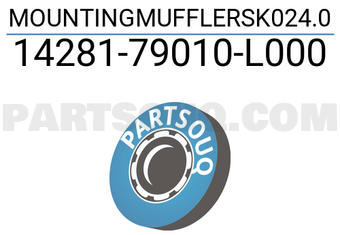 Suzuki 1428179010L000 MOUNTINGMUFFLERSK024.0