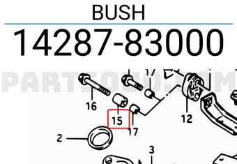 Suzuki 1428783000 BUSH