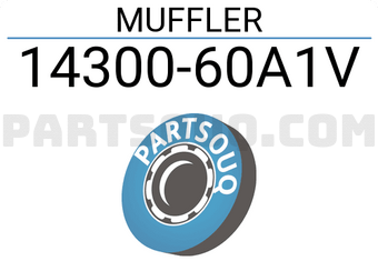 Suzuki 1430060A1V MUFFLER