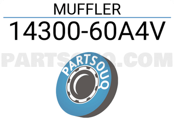 Suzuki 1430060A4V MUFFLER