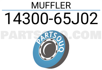 Suzuki 1430065J02 MUFFLER