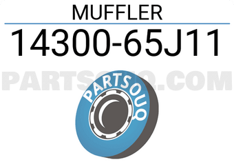 Suzuki 1430065J11 MUFFLER