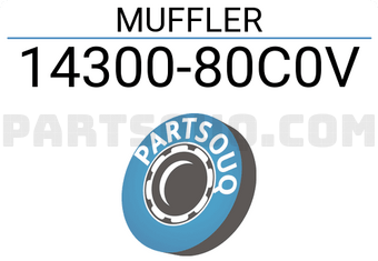 Suzuki 1430080C0V MUFFLER