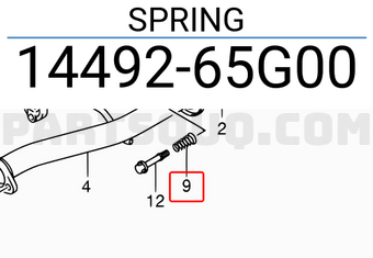 Suzuki 1449265G00 SPRING