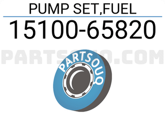 Suzuki 1510065820 PUMP SET,FUEL