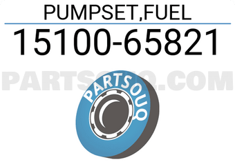Suzuki 1510065821 PUMPSET,FUEL