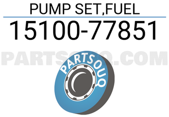 Suzuki 1510077851 PUMP SET,FUEL