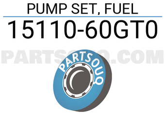 Suzuki 1511060GT0 PUMP SET, FUEL