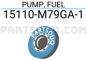Suzuki 15110M79GA1 PUMP, FUEL