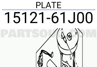 Suzuki 1512161J00 PLATE