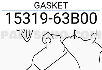 Suzuki 1531963B00 GASKET
