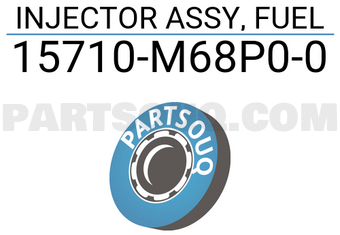 Suzuki 15710M68P00 INJECTOR ASSY, FUEL