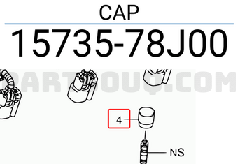 Suzuki 1573578J00 CAP