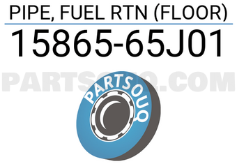 Suzuki 1586565J01 PIPE, FUEL RTN (FLOOR)
