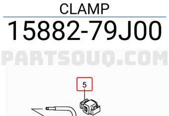 Suzuki 1588279J00 CLAMP