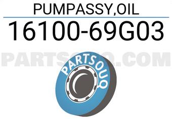 Suzuki 1610069G03 PUMPASSY,OIL