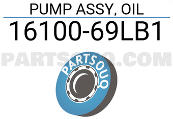 Suzuki 1610069LB1 PUMP ASSY, OIL