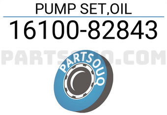 Suzuki 1610082843 PUMP SET,OIL