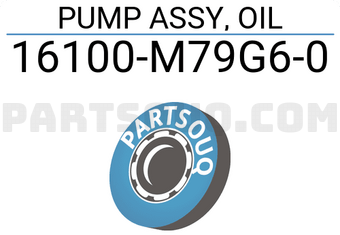 Suzuki 16100M79G60 PUMP ASSY, OIL