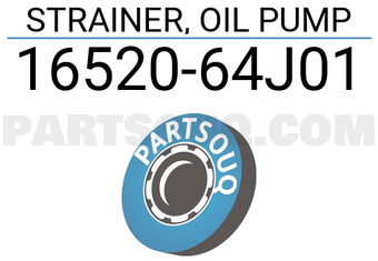 Suzuki 1652064J01 STRAINER, OIL PUMP