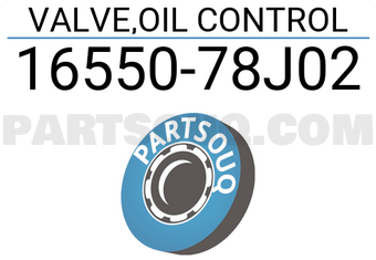 Suzuki 1655078J02 VALVE,OIL CONTROL