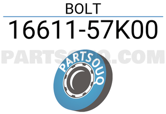 Suzuki 1661157K00 BOLT