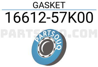 Suzuki 1661257K00 GASKET