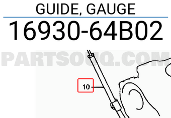 Suzuki 1693064B02 GUIDE, GAUGE