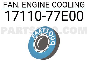 Suzuki 1711077E00 FAN, ENGINE COOLING