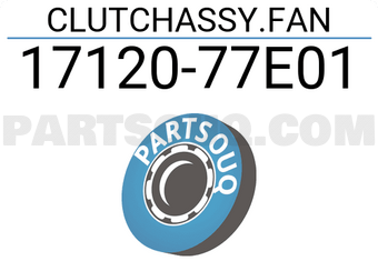 Suzuki 1712077E01 CLUTCHASSY.FAN