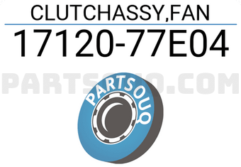 Suzuki 1712077E04 CLUTCHASSY,FAN