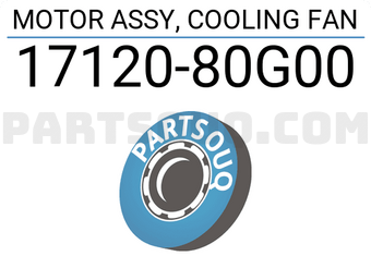 Suzuki 1712080G00 MOTOR ASSY, COOLING FAN