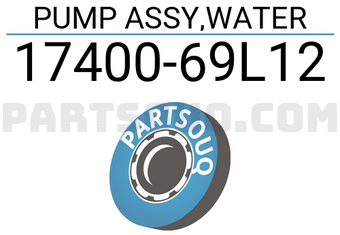 Suzuki 1740069L12 PUMP ASSY,WATER