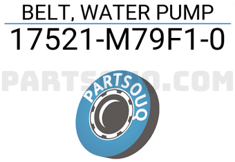 Suzuki 17521M79F10 BELT, WATER PUMP