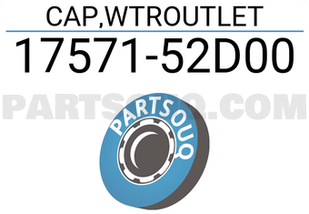 Suzuki 1757152D00 CAP,WTROUTLET