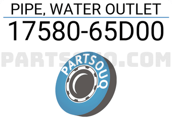Suzuki 1758065D00 PIPE, WATER OUTLET
