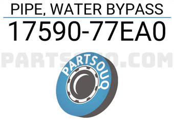 Suzuki 1759077EA0 PIPE, WATER BYPASS