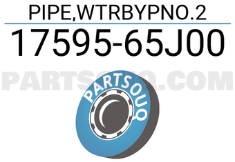 Suzuki 1759565J00 PIPE,WTRBYPNO.2