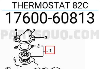 THERMOSTAT G13A W52SR82 | Tama Parts | PartSouq