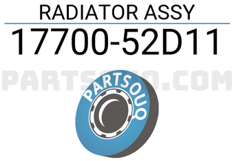 Suzuki 1770052D11 RADIATOR ASSY