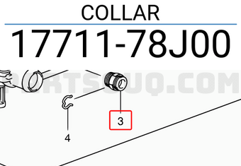 Suzuki 1771178J00 COLLAR