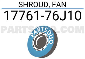 Suzuki 1776176J10 SHROUD, FAN