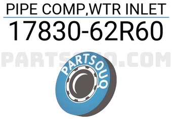 Suzuki 1783062R60 PIPE COMP,WTR INLET