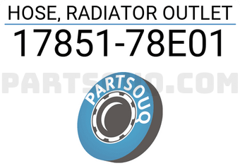 Suzuki 1785178E01 HOSE, RADIATOR OUTLET